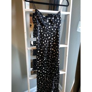 Hello Molly NWT Black Slip Dress